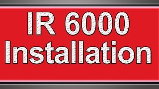 Canon ir 6000 installation