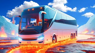 Bus Simulator 2023 But it's During a VOLCANO DISASTER! screenshot 1