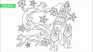 Top 20 Free Printable Winter Coloring Pages