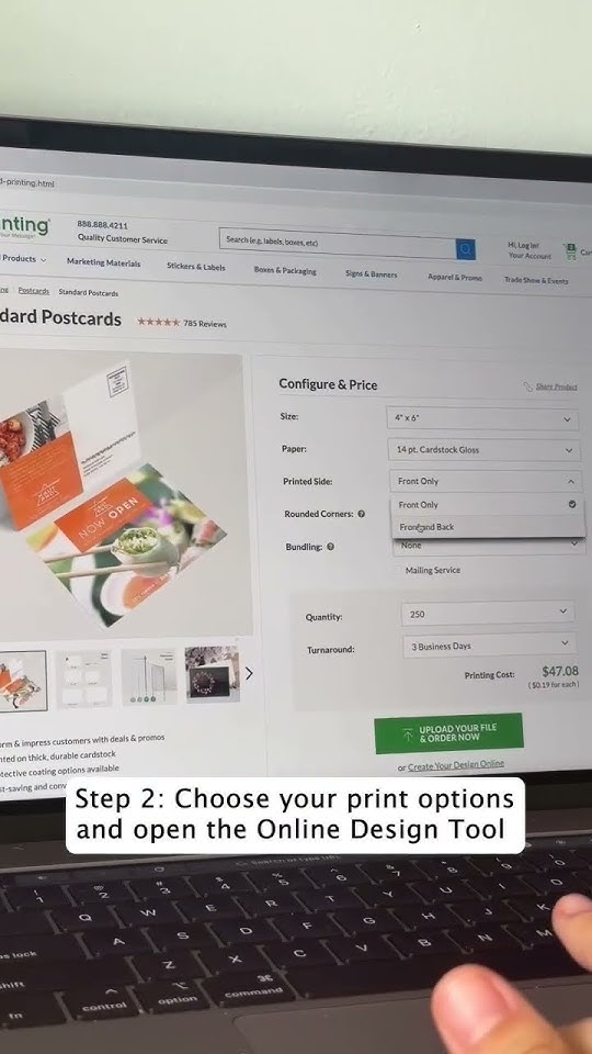 Create Custom Postcards Online