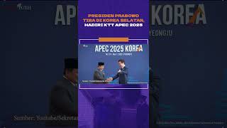 Prabowo Hadiri Ktt Apec 2025, Dorong Ekonomi Asia-Pasifik Yang Inklusif Dan Tangguh Di Korsel