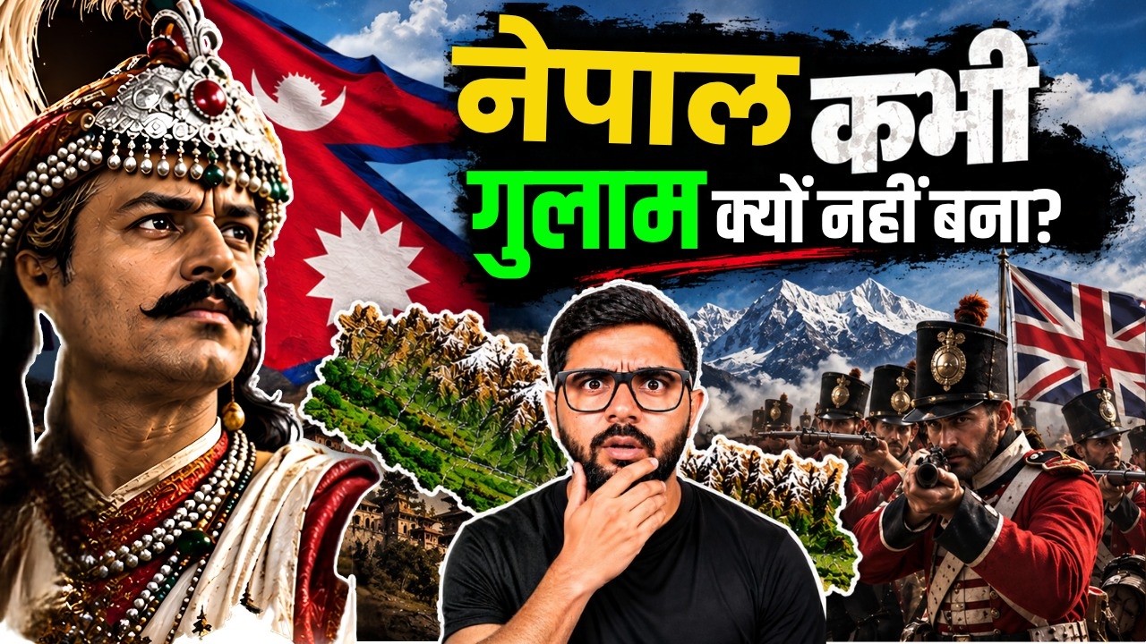 ब्रिटिश राज नेपाल पर कब्जा करने से क्यों पीछे हट गया? | Why Nepal Was Never Colonized?