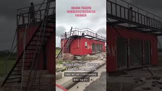 🏗️ Container Building Construction From Start to Finish