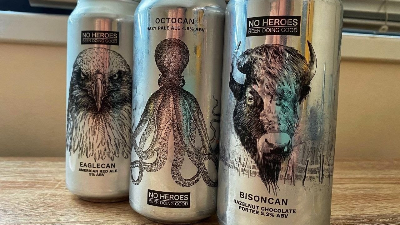 Great Can Art, But How's The Beer? No Heroes Brewing Spotlight
