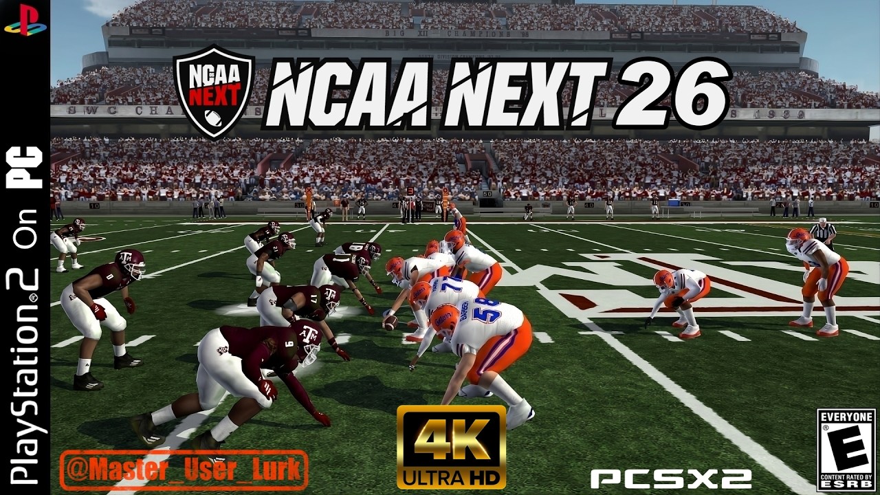 NCAA NEXT 26: Florida Gators vs Texas A&M (4K60FPS)