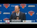 Coach Miller Speaks After the Knicks' Win Over the Bulls