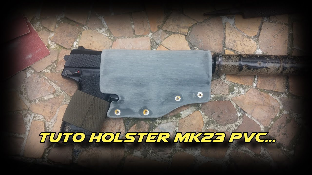 3 Tutorial Holster MK23 PVC YouTube