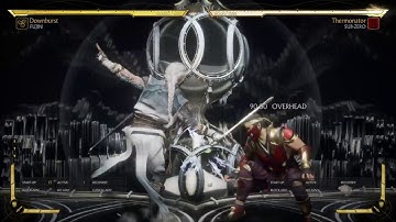 Fujin (Downburst) 34% Midscreen Combo (KB + 1 Bar) #MKAftermath