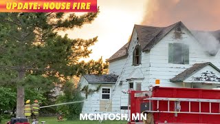 UPDATE: McIntosh, MN House Fire