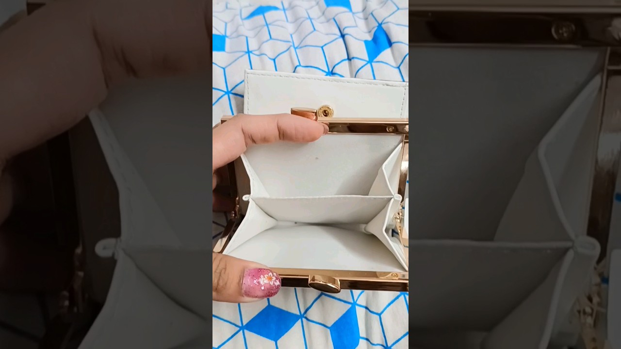 Accessorize London Women's Faux Leather Clip Frame Bella Purse  👛 