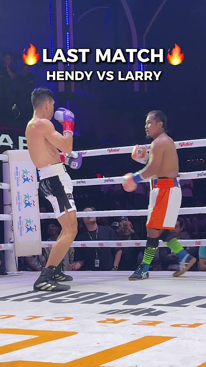 LAST MATCH Hendy Luis VS Larry Siwu 💥🥊