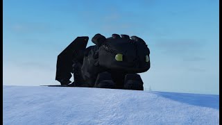 TOOTHLESS (NIGHT FURY) SHOWCASE [RISE OF DRAGONS]