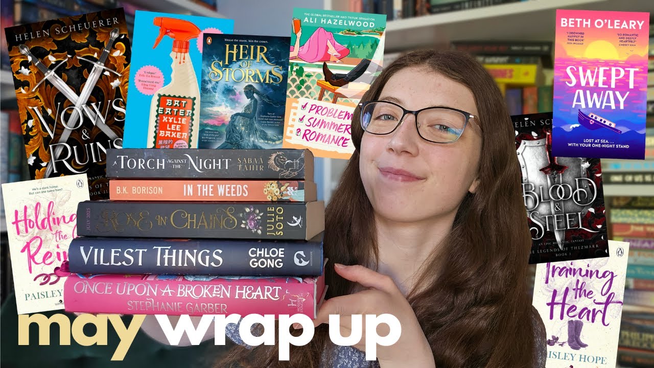 the 20 books i read in may📚✨ MAY READING WRAP UP