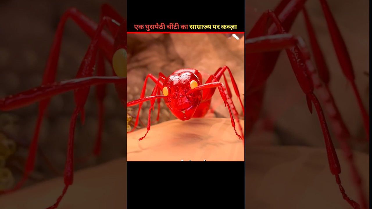 चींटियों की दुनिया की सबसे खतरनाक चाल। 