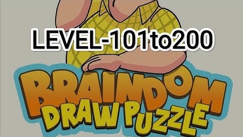 Braindom Draw Puzzle (Level-101 to 200)