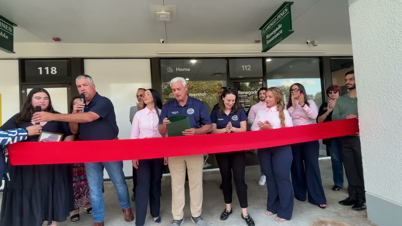 Renegade Insurance Ribbon Cutting