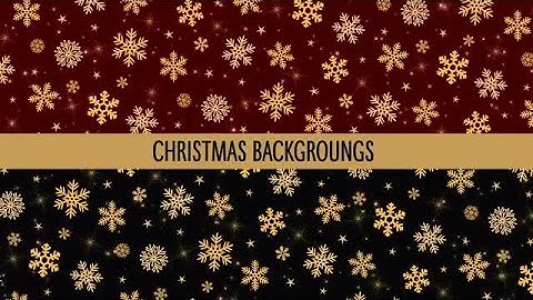 Gold Snowflakes Stock Motion Graphics