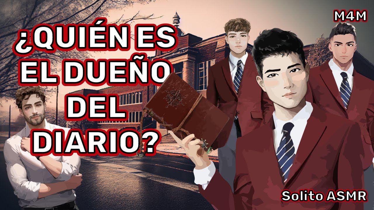 ASMR: ¿Quién es el dueño del diario?📕🤔❤️💔#yaoi #m4m