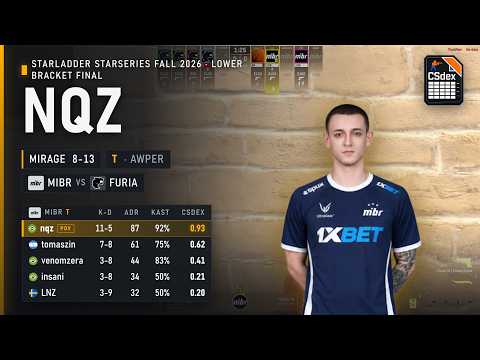 nqz vs FURIA on Mirage