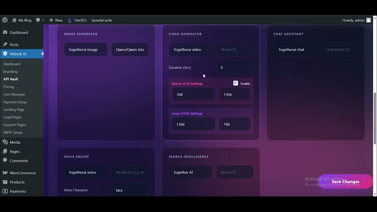 Vidnok API vault setup - YouTube