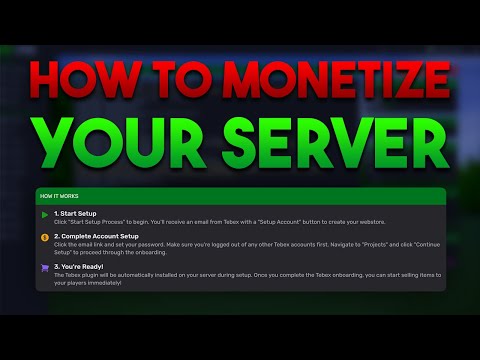 How To Monetize Your Server With Tebex