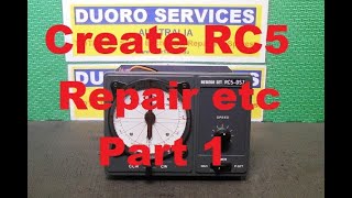 Repairing, Upgrading & refurbishing a RC5 rotator set Part 1