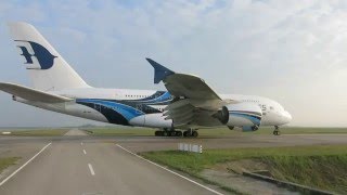 Malaysia Airlines MH4 Airbus A380 Take off 14 May 2016