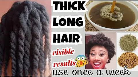 NO JOKES! GET THICK LONG HAIR ONLY WITH THIS 2 ING...