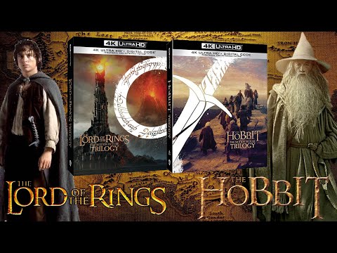 The Lord Of The Rings & The Hobbit Motion Picture Trilogy 4K Blu