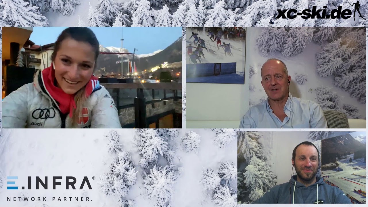 xc-ski.de WM-Stammtisch mit Laura Gimmler und Jens-Jörg Rieck