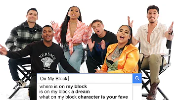 On My Block Cast Answer the Web's Most Searched Questions | WIRED