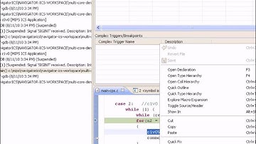 Navigator ICS Multicore Debug: 6 - Basic Triggers