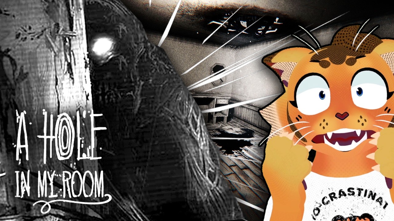 A Hole Appeared In My Room And A Ink MONSTER Came Out Of It!