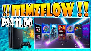 Tienes PS4 con EXPLOIT? ItemzFlow para Ps4 11.00 - Instálala AHORA MISMO!