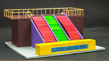How To Make Escalator | Science Projects