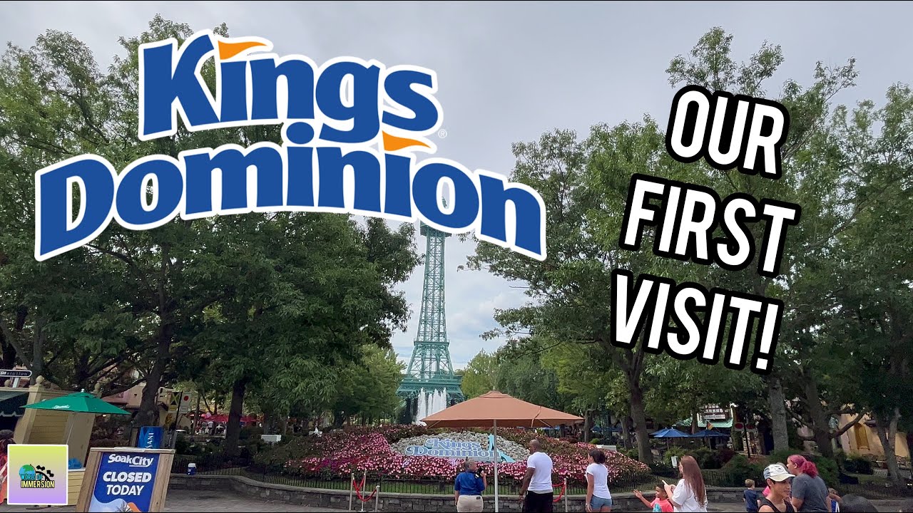 King's Dominion || East Coast Theme Park Trip DAY 5