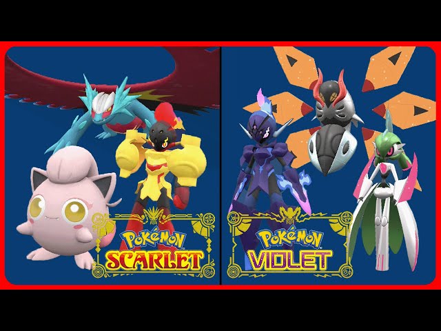 Scarlet and Violet Version Exclusive Pokemon! @austinjohnplays #pokemo, Pokémon
