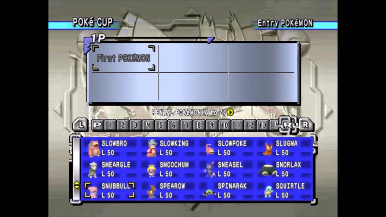 Pokemon Selection Menu [Orchestrated for Pokemon Stadium 2] - YouTube