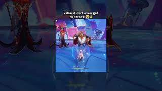 Zibai didn't even get to attack 😭 🙏