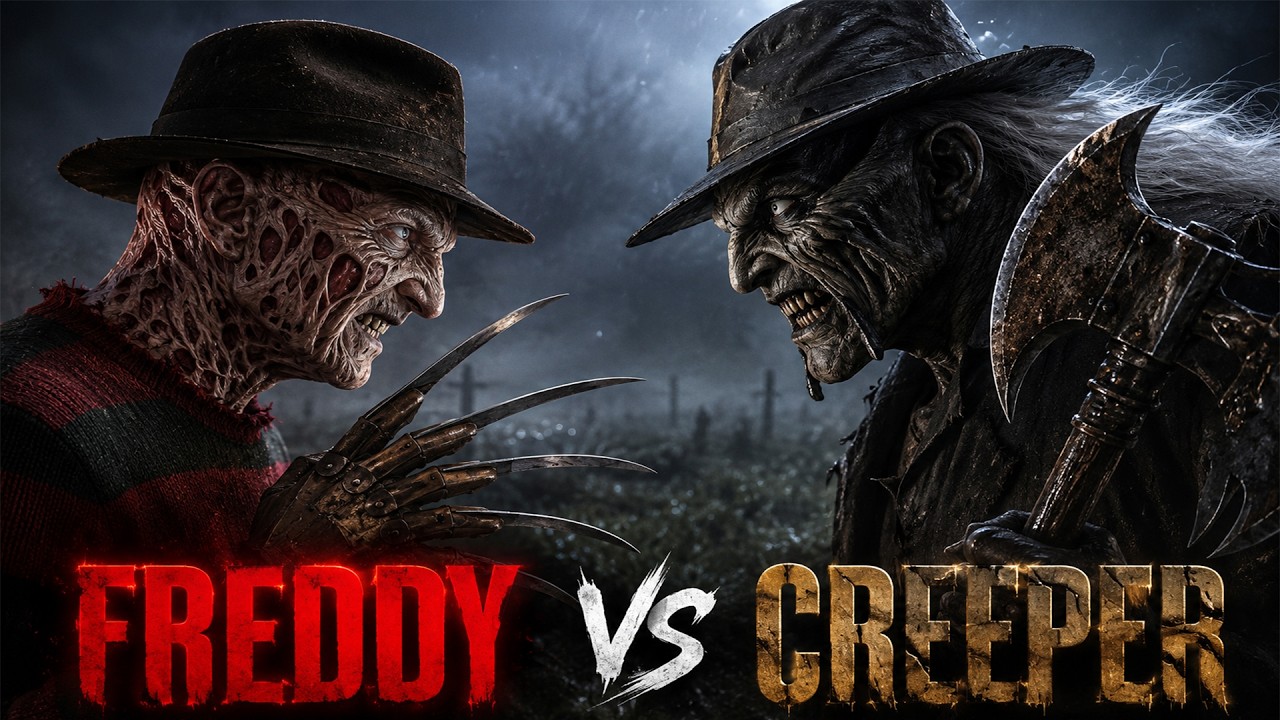 Jeepers Creepers vs Freddy Krueger | A Nightmare on Elm Street Horror Movie