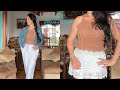 Blusa canela a crochet para verano 💐Tipo halter que sienta bien a todas 🌹122 gr.