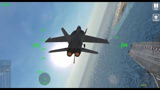 F18 Carrier Landing Lite | Aircraft Carrier Take Off Free Flight screenshot 5