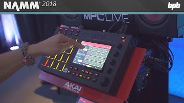 MPC 2.1 Firmware Update @ NAMM 2018
