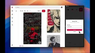 Barc - Arc browser based sidebar chrome extension demo screenshot 4