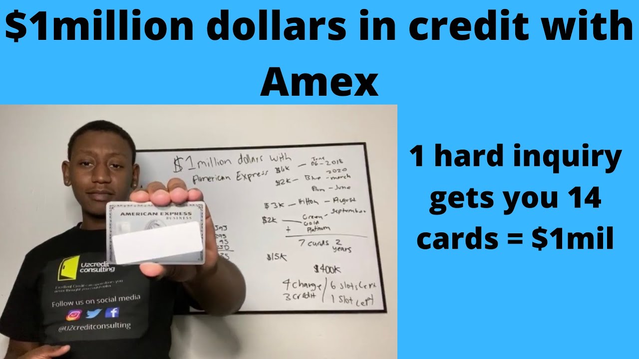 New Update 1 million dollars in credit with amex (why amex is the best)