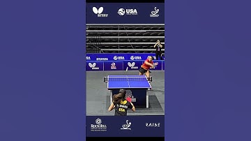 🏓 Adriana Diaz & Lilly Zhang | 2025 ITTF Pan-Am Championships 💥#ittfamericas  #rockhill  #ittfworld