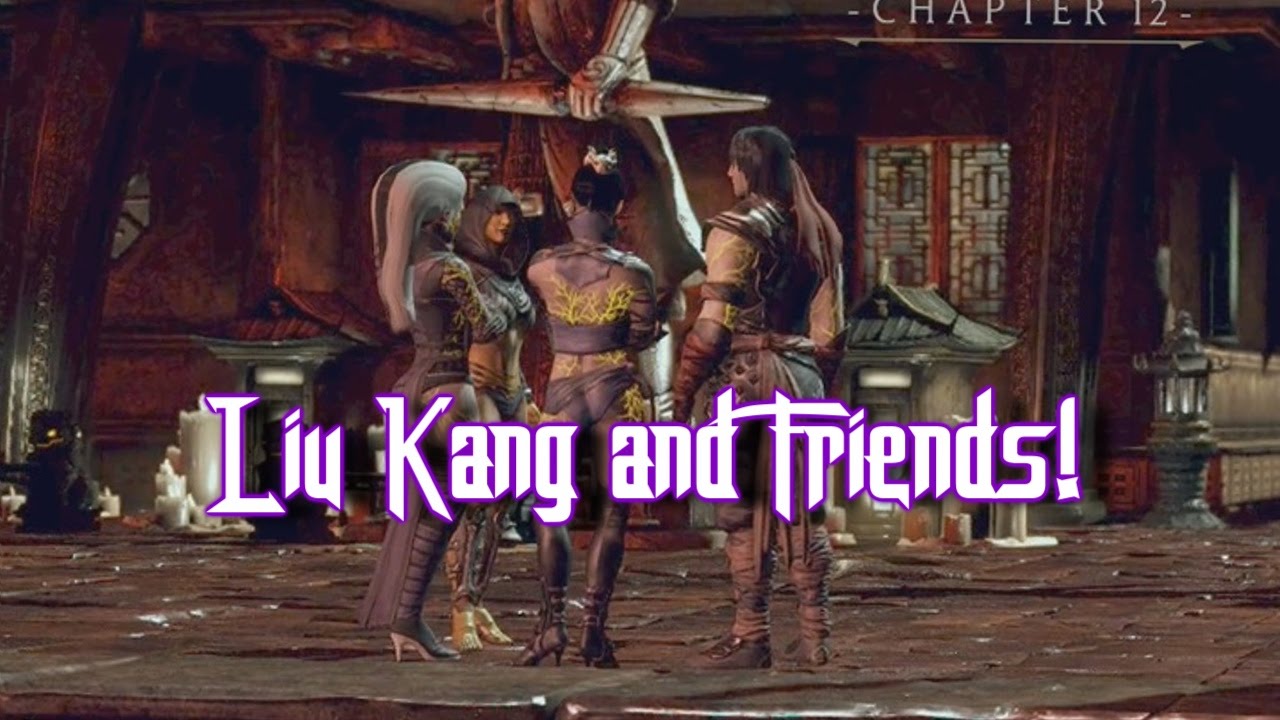 Liu Kang and Friends! Mortal Kombat X Chapter 11 YouTube
