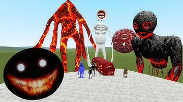 SCP-087 VS Trevor Henderson Creatures (Garry