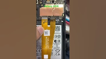 Samsung A04 Charging problem solution