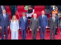 Gli onori al Presidente della Repubblica al termine della Parata del 2 giugno ai Fori Imperiali